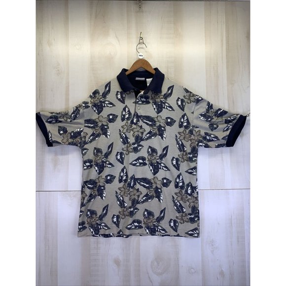 Vintage Buckle Boy. Pineapple print shirt Men's. L